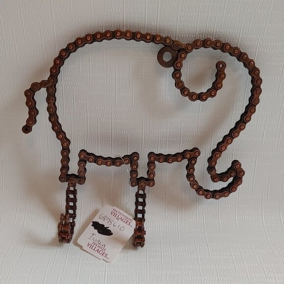 CUTE Elephant Bicycle Chain Coat Rack Dog Leash - Picture 2 of 4